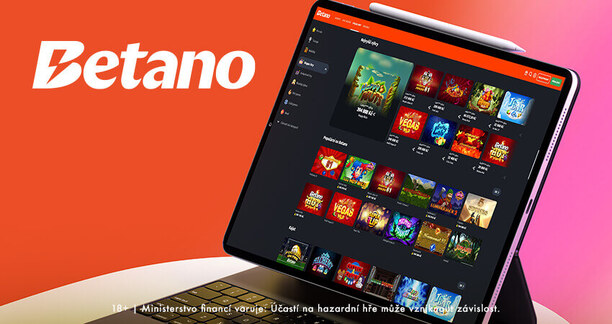 Online casino Betano s bonusem 250 free spinů pro nové hráče