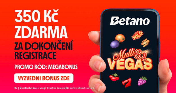 Betano promo kód - MEGABONUS s bonusem zdarma