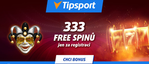 Získejte free spiny za registraci zdarma v Tipsport Vegas.