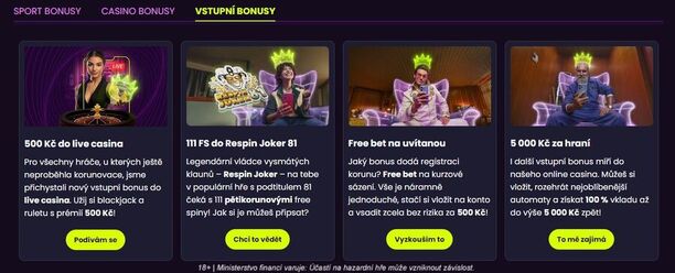 Kingsbet bonusy za registraci