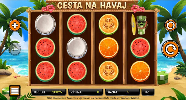 Zahrajte si automat Cesta na Havaj